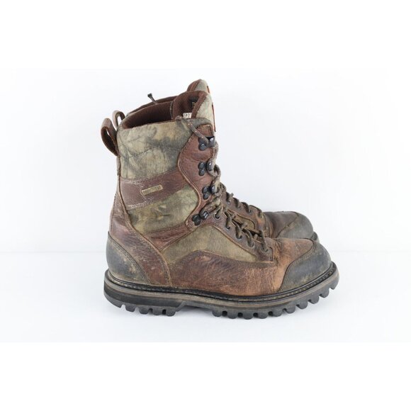 Vintage Red Wing Boots Irish Setter Mens 8 Distressed Goretex Camouflage Boots main image 7